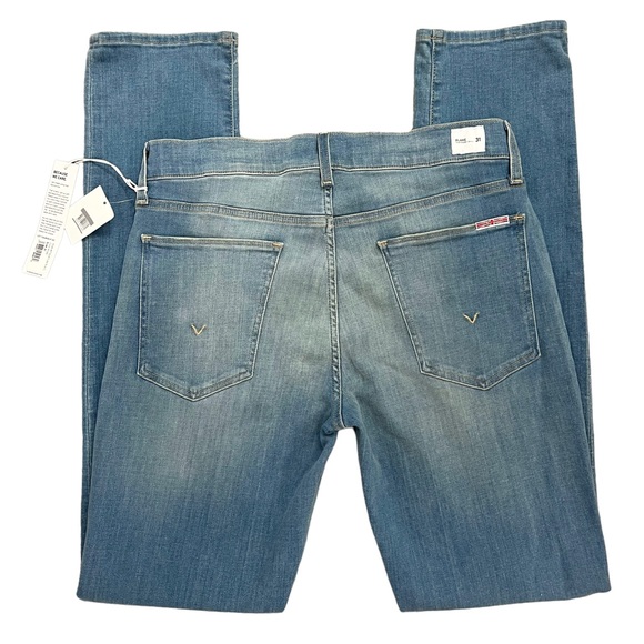 Sz 31 Hudson Blake Slim Straight Jeans Atlas - Picture 5 of 15